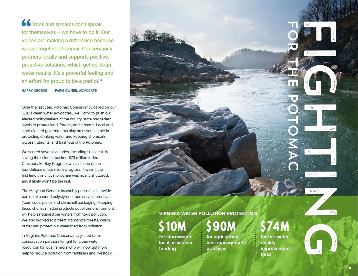 Potomac Conservancy Potomac River Annual Report
