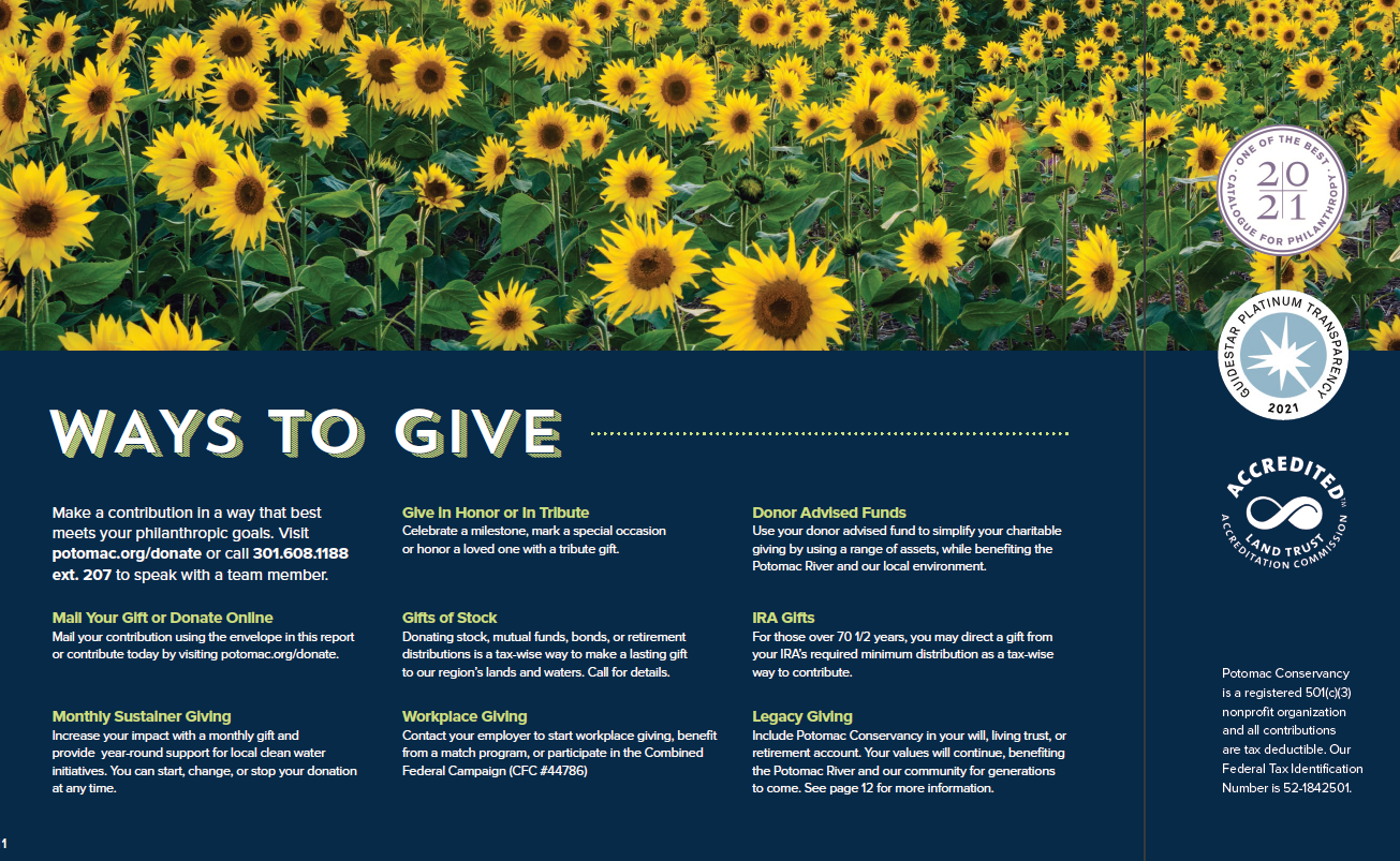 Ways to give